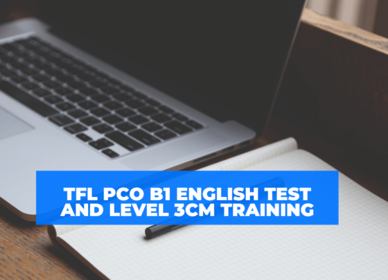TFL PCO B1 English Test and Level 3CM Training
